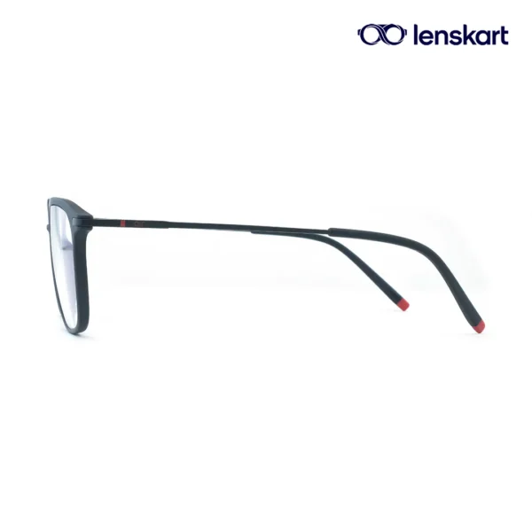 Lenskart Air Black Double-Bridge Eyeglasses LA E13069 C1 W