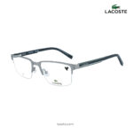 Lacoste Gunmetal Half Rim Eyeglasses L2279 038
