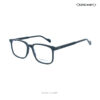 Lens Mart Glossy Black Eyeglasses 1726 C1