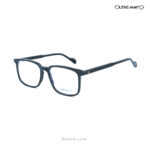 Lens Mart Glossy Black Eyeglasses 1726 C1