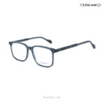 Lens Mart Transparent Ash Eyeglasses 1726 C3