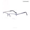 LENS MART Half Rim Eyeglasses 9038 C3