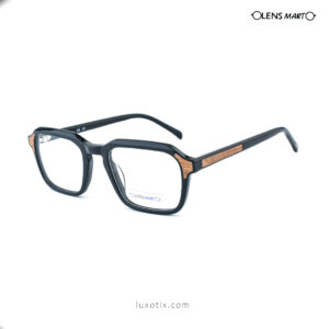 Lens Mart Black Eyeglasses MS7020 C1