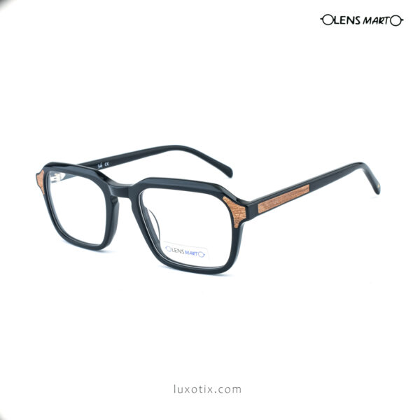 Lens Mart Black Eyeglasses MS7020 C1