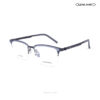Lens Mart Black Half Rim Eyeglasses U2702 C3
