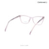 Lens Mart Transparent Pink Eyeglasses VS61025 C2