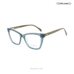 Lens Mart Olive Cat's Eye Eyeglasses VS61025 C4