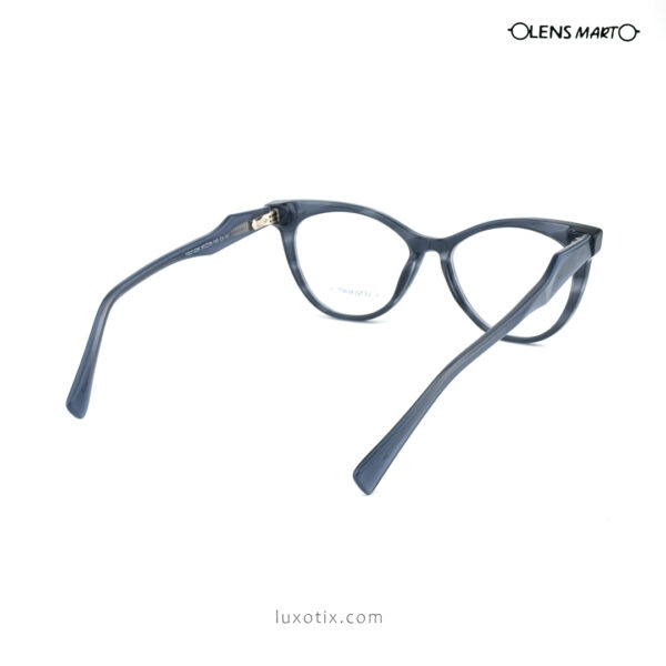 Lens Mart Grey Eyeglasses YG21224 C4