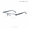 Tommy Hilfiger Matte Black Half Rim Eyeglasses TH2322 003