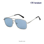 Vincent Chase Silver Blue Polarized Sunglasses VC S13118 C1 149037 W-144
