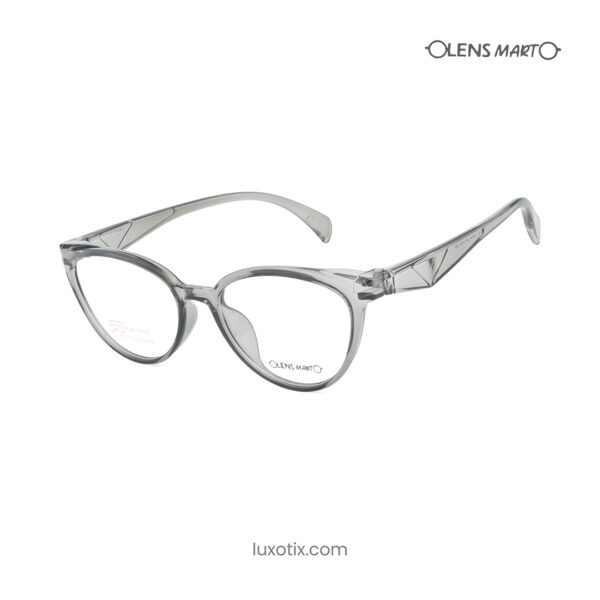 Lens Mart Transparent Ash Eyeglasses Y7031 C2